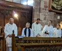 Some of the clergy in attendance